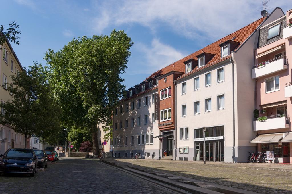 Cvjm Hotel Am Wollmarkt Брауншвейг Экстерьер фото